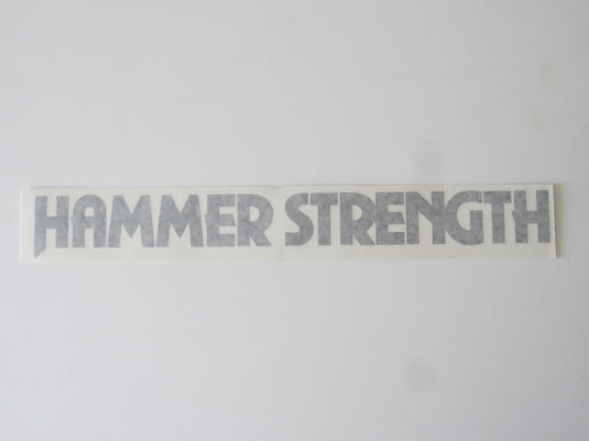 Hammer Strength Decal 13 3/4