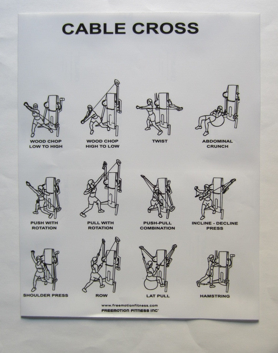 Gym Equipment Freemotion Cable Machine Workouts Freemotion Cable
