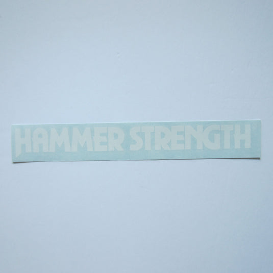 Hammer Strength Decal 13 3/4