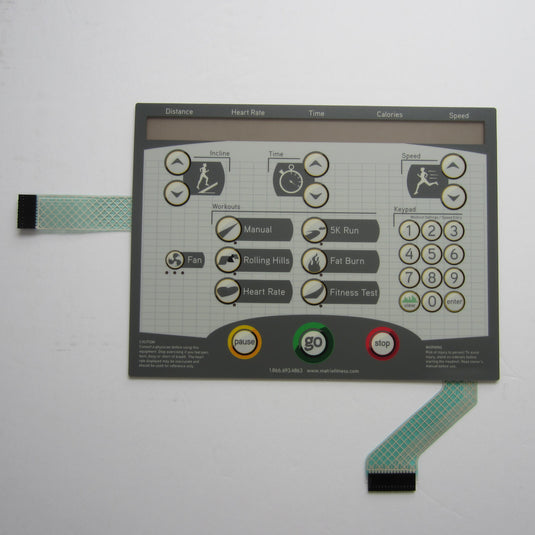 Matrix T5X G4 Treadmill Overlay Keypad