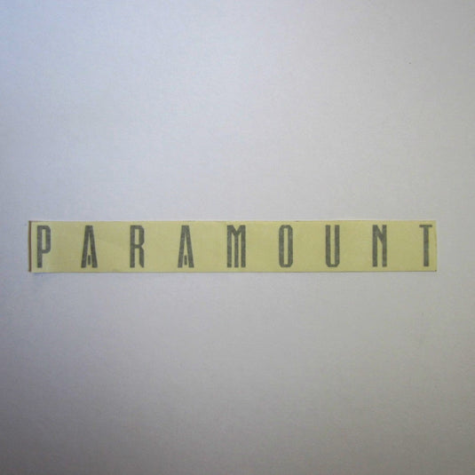 Paramount Decal Silver 12" x 1-1/4"