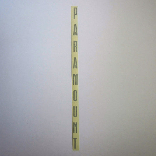 Paramount Decal Silver 15" x 1/2"