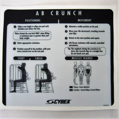 Cybex VR2 Ab Crunch