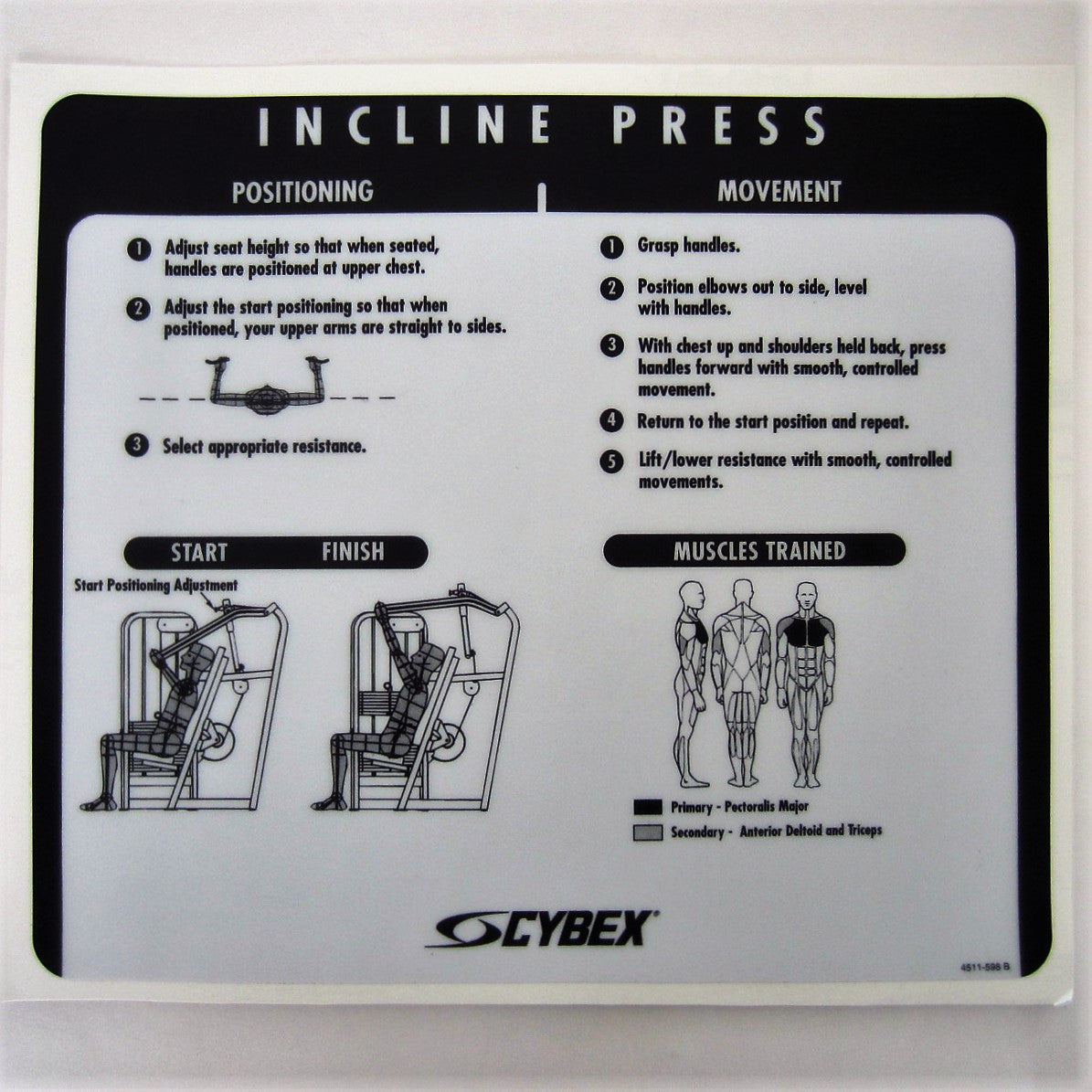 cybex vr2 chest press Cybex VR2 Incline Press – FitnessGraphics.com