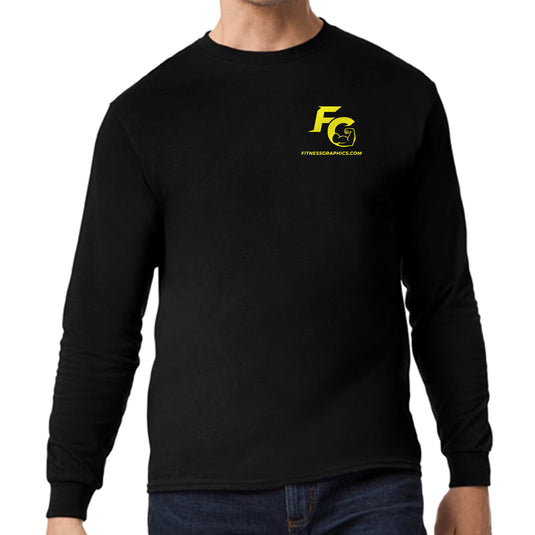 Black Long Sleeve FG Logo Tee