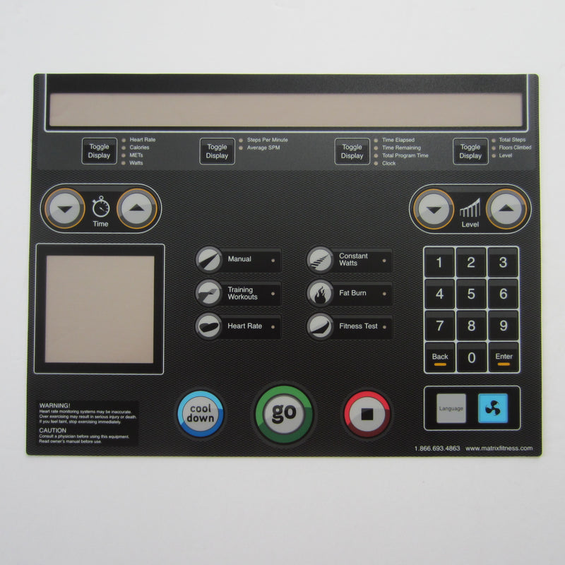 Load image into Gallery viewer, Matrix C5X Climber Keypad and Overlay
