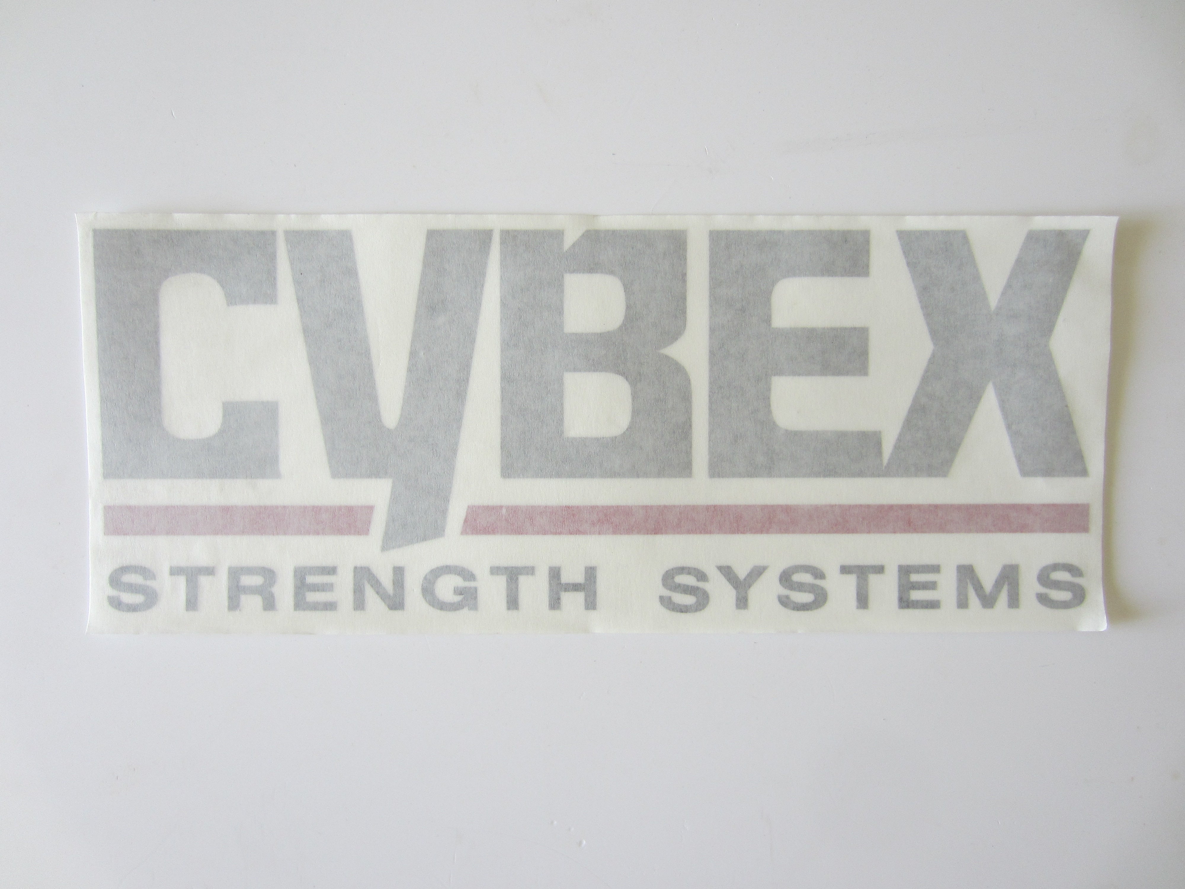 Cybex Strength Systems Decal 15.5