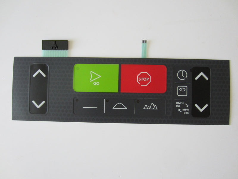 Load image into Gallery viewer, Life Fitness Integrity Treadmill C Console Overlay Keypad
