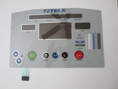True Bike / Elliptical Membrane Overlay Keypad