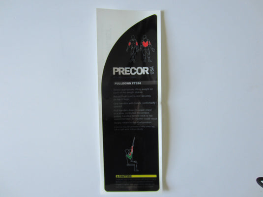 Precor 334 Pulldown FT334