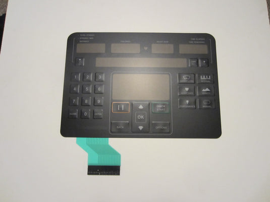 Precor P31 LED Elliptical Overlay Keypad