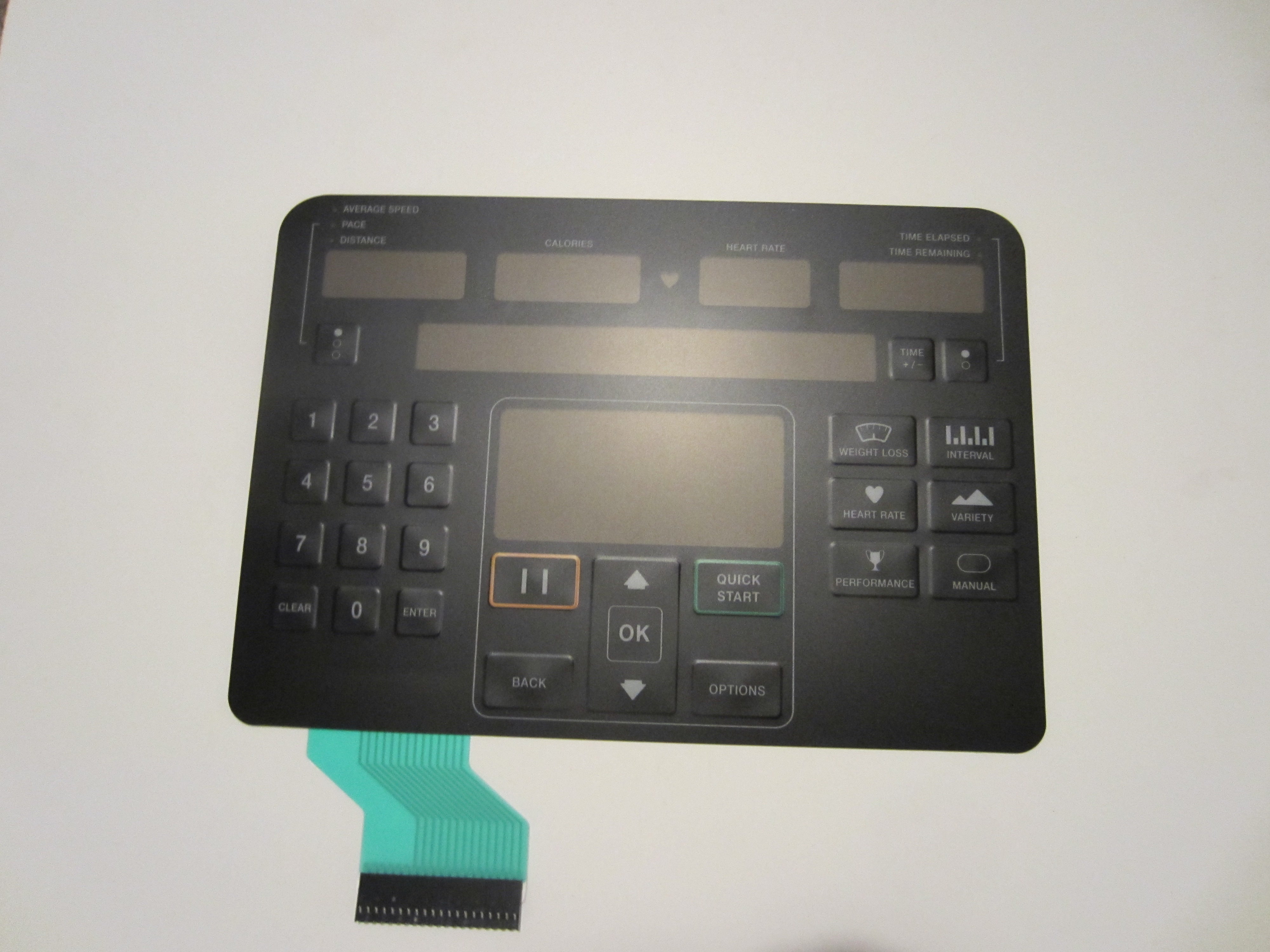 Precor P31 Treadmill Overlay Keypad – FitnessGraphics.com
