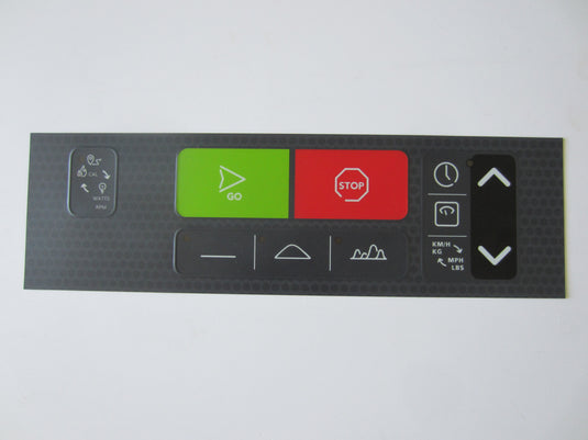 Life Fitness Integrity  Bike C Console Overlay Only
