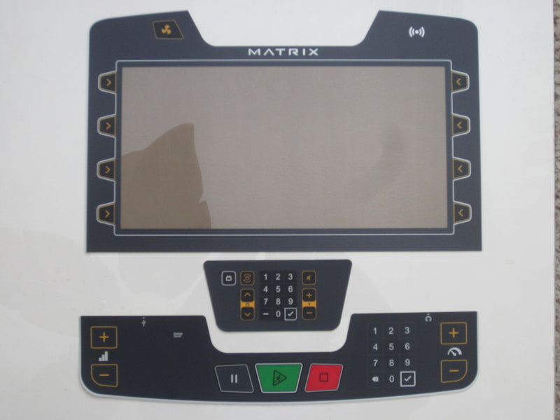 Load image into Gallery viewer, Matrix Performance Treadmill T-PS-PLED Faceplate Overlay Set ( 3 pcs. )

