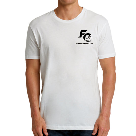 White Short Sleeve FG Logo Tee
