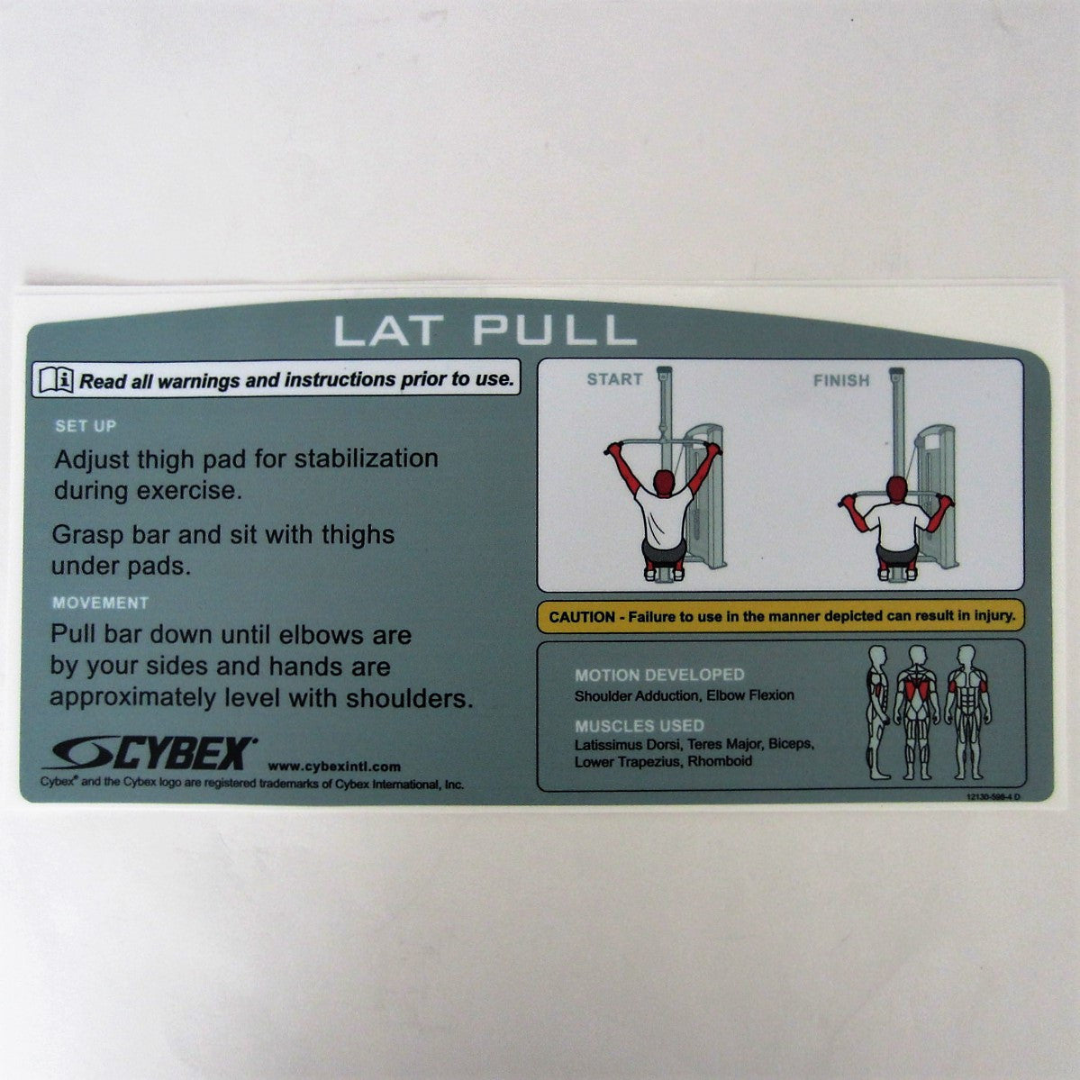 Cybex VR3 Lat Pull –
