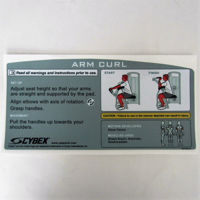 Cybex VR3 Arm Curl