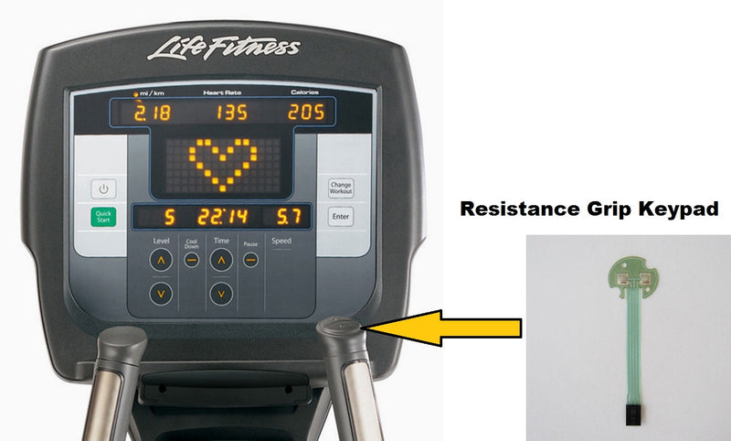 Load image into Gallery viewer, Life Fitness Hand Grip Resistance Keypad

