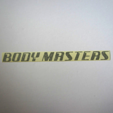 Body Masters Frame Decal 11