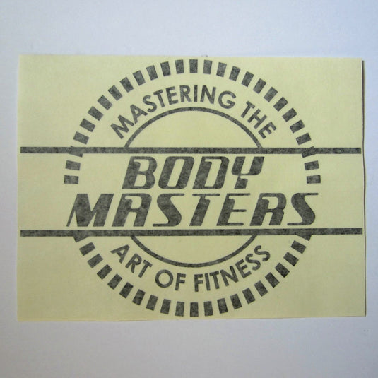 Mastering The Art of Fitness Decal 12" x 9"