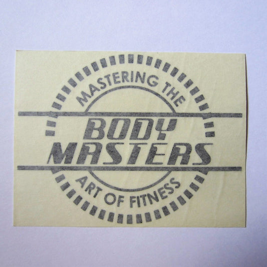 Mastering The Art of Fitness Decal 6" x 4"