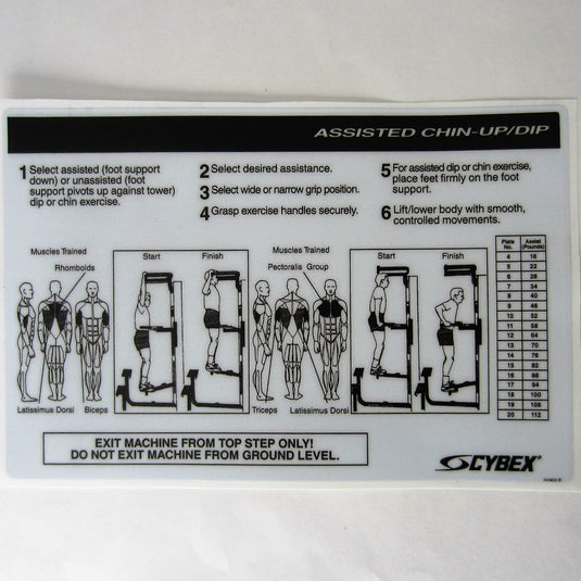 Cybex Classic Assisted Chin-Up/Dip