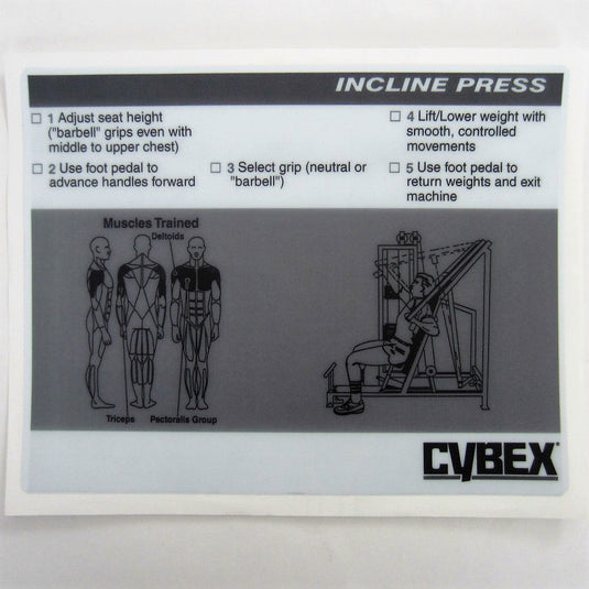 Cybex Classic Incline Press