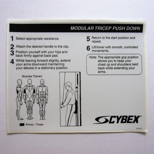 Cybex Modular Tricep Push Down