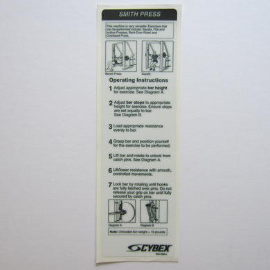 Cybex Smith Press