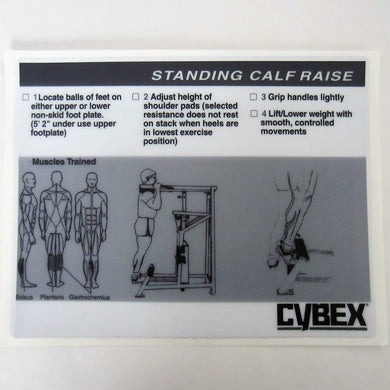 Cybex Classic Standing Calf Raise
