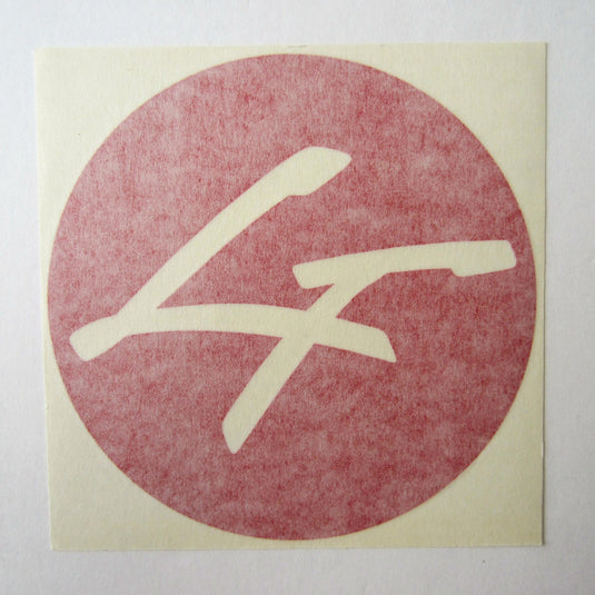 Life Fitness Shroud Decal Red 6"