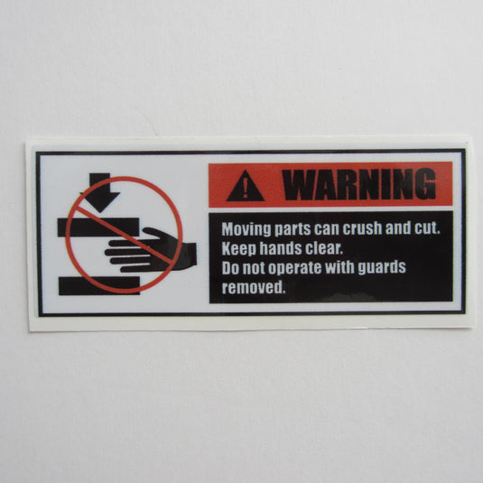 Warning Decal 5