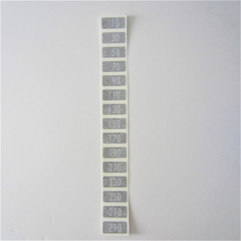 Load image into Gallery viewer, Cybex Weight Stack Number Decals 4 Types Available
