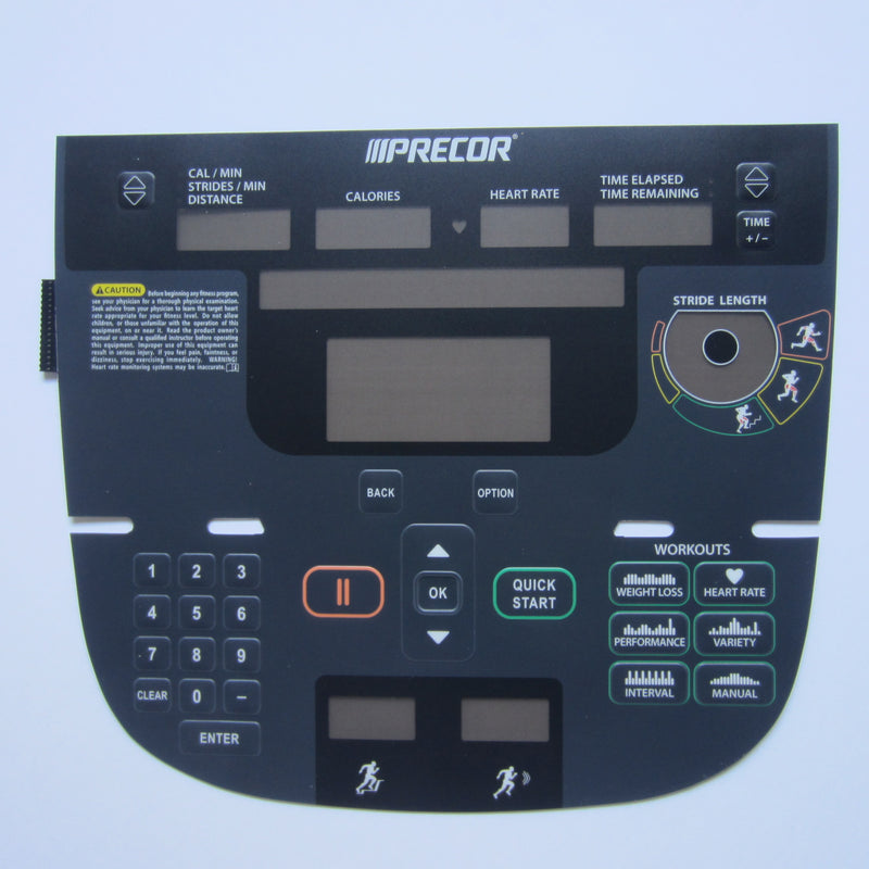 Load image into Gallery viewer, Precor P30 AMT 835 Overlay Keypad
