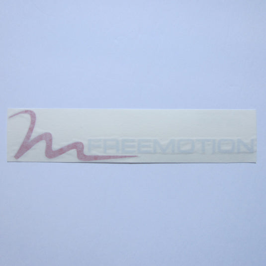 Freemotion Decal Red & White 10