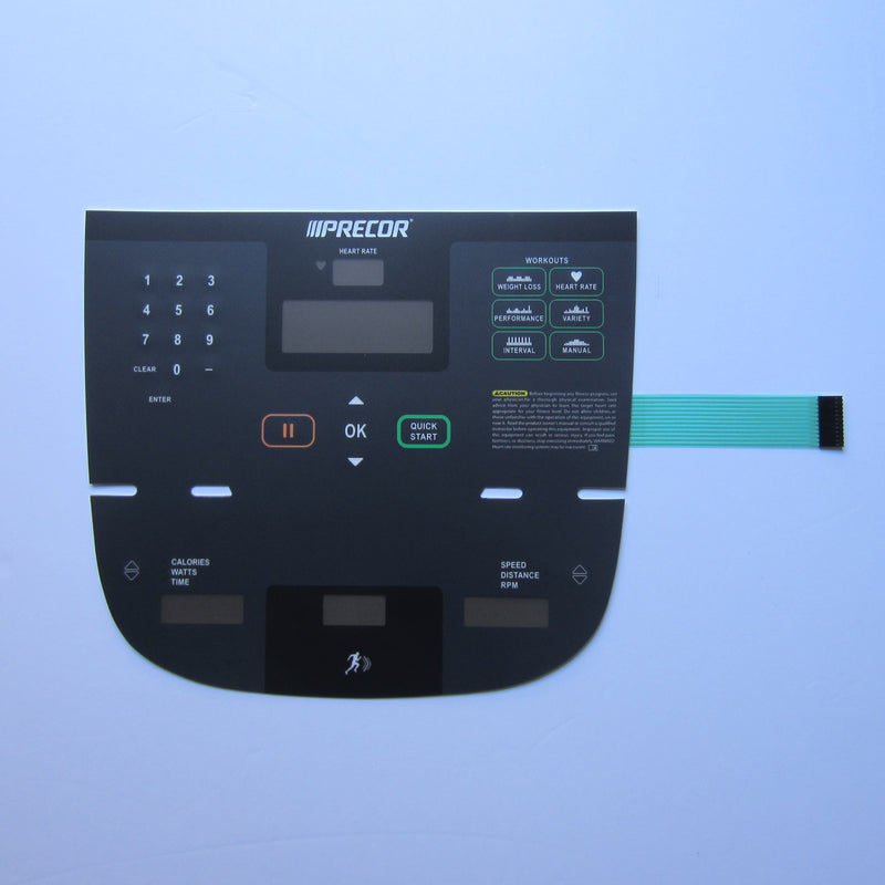 Load image into Gallery viewer, Precor P10 RBK 815 Overlay Keypad
