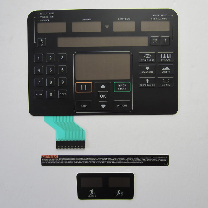 Load image into Gallery viewer, Precor P31 Elliptical Overlay Keypad Set
