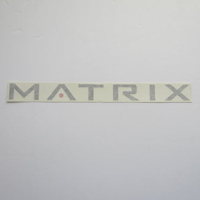 Matrix Frame Decal 12