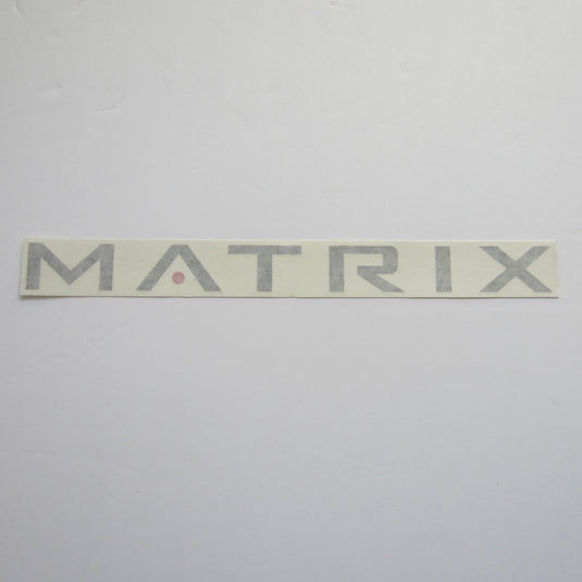 Matrix Frame Decal 12" x 1"