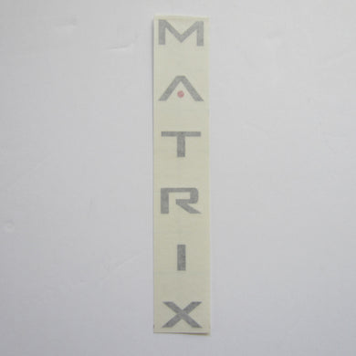 Matrix Vertical Frame Decal 7 1/2