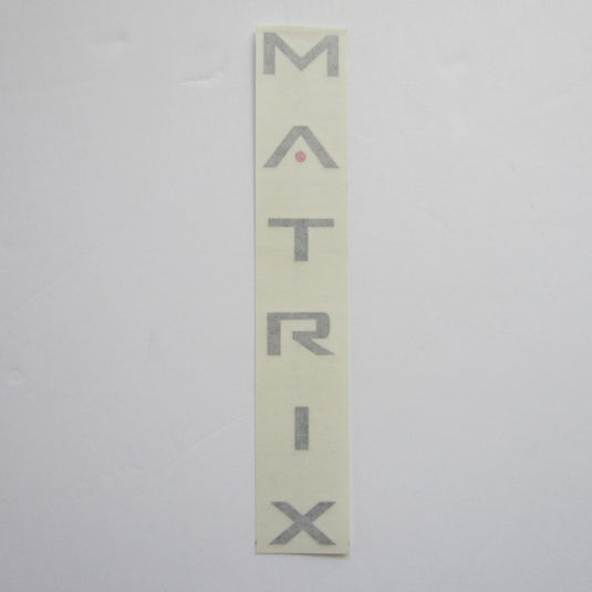 Matrix Vertical Frame Decal 7 1/2" x 1"