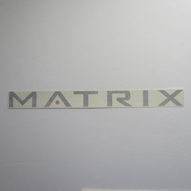 Matrix Frame Decal 19 3/4