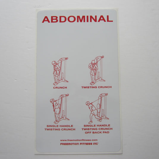 Freemotion Abdominal 15" x 9"