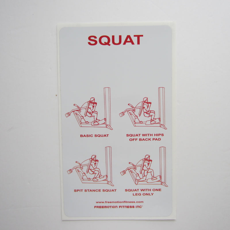 Load image into Gallery viewer, Freemotion Squat 15&quot; x 9&quot;
