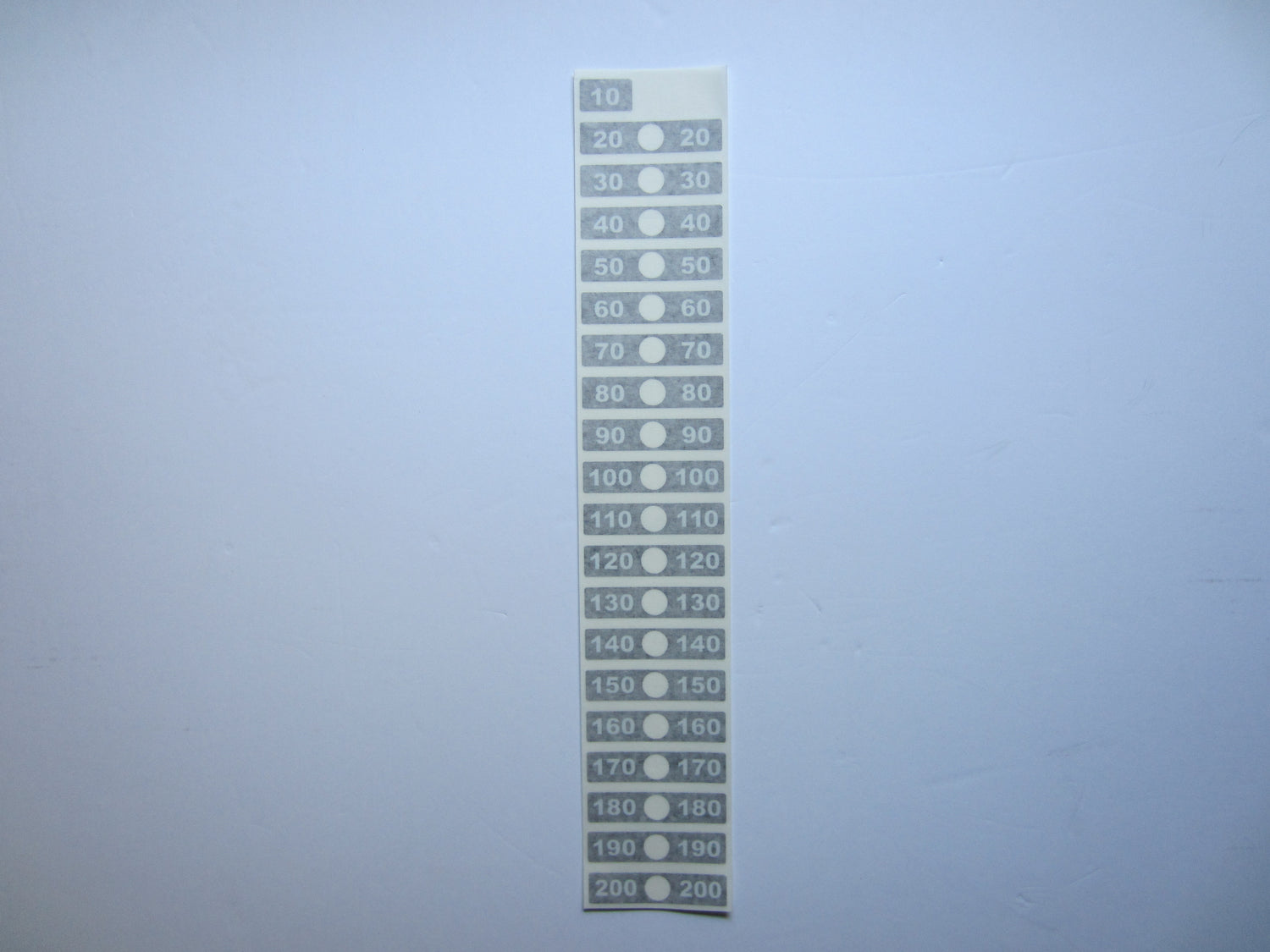 Pro 1 - Weight Stack Decals 10lb. to 200lb. – FitnessGraphics.com