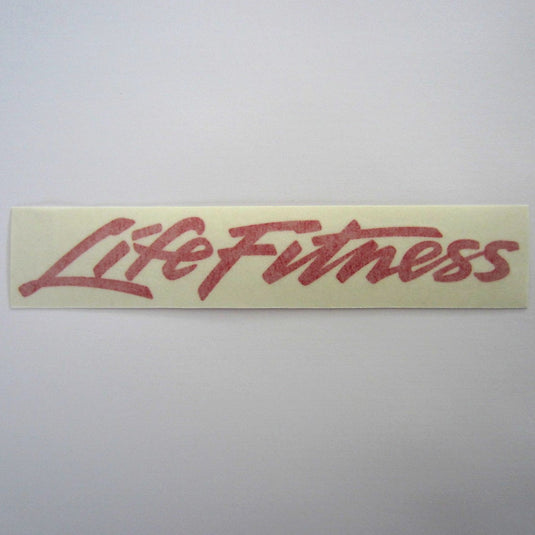 Life Fitness Frame Decal 4.5" x 3/4"