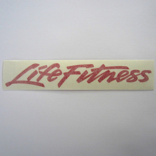 Life Fitness Frame Decal 7" x 1"