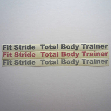Life Fitness 95Xi/Xe Fit Stride Frame Decal