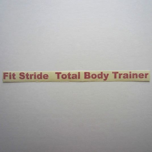 Life Fitness 95Xi/Xe Fit Stride Frame Decal