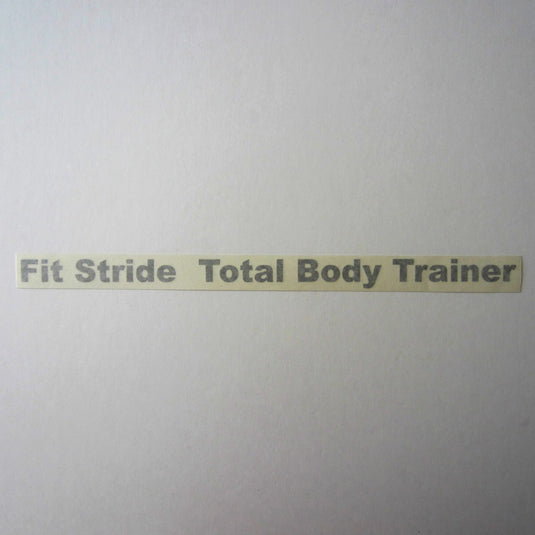 Life Fitness 95Xi/Xe Fit Stride Frame Decal